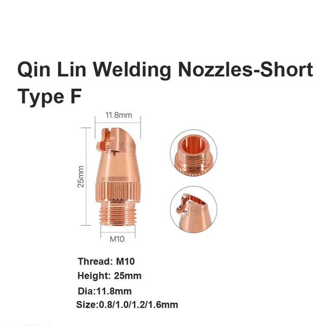 Qin Lin Welding Nozzles-Short Type F