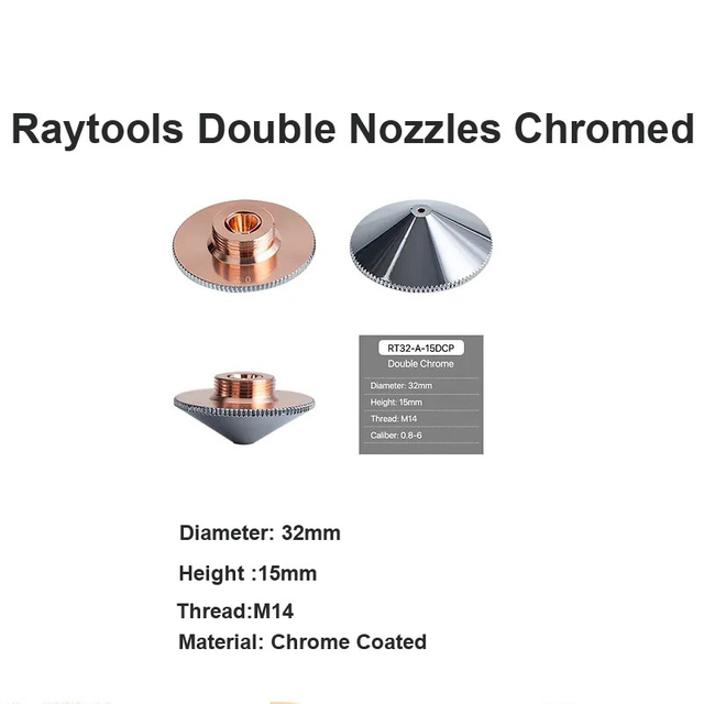 Vòi phun đôi Raytools mạ crôm