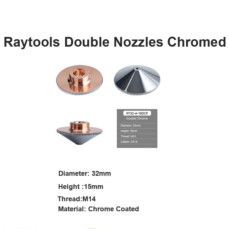 Raytools Double Nozzles Chromed