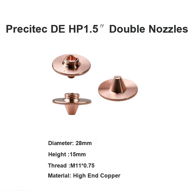 Precitec DE HP1.5″Double Nozzles