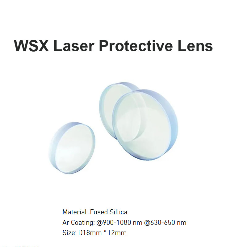 WSX Laser Protective Lens D18 T2mm