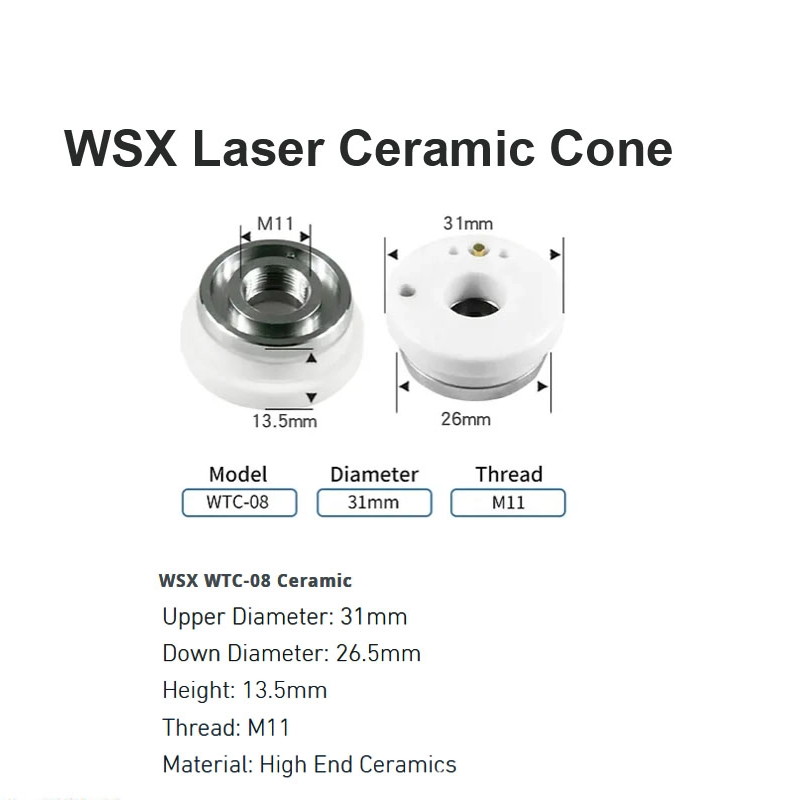WSX Laser Ceramic Cone D31mm