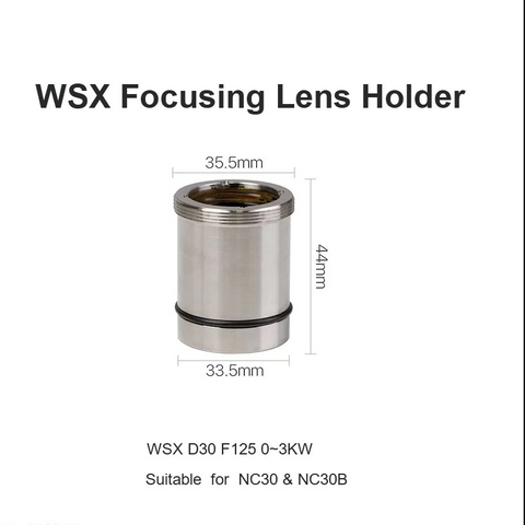WSX Focusing Lens Holder D30 F125 0~3KW
