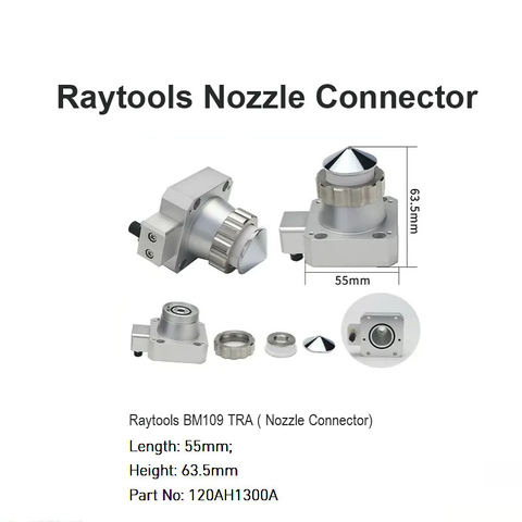 Raytools Nozzle Connector for BM109 TRA