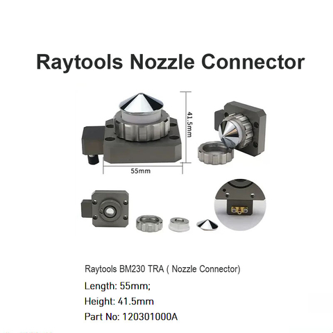 Raytools Nozzle Connector for BM230 TRA
