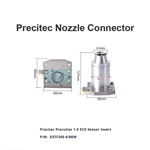 Precitec Nozzle Connector D37 F200 6/8 KW