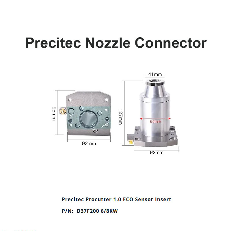 Precitec Nozzle Connector D37 F200 6/8 KW