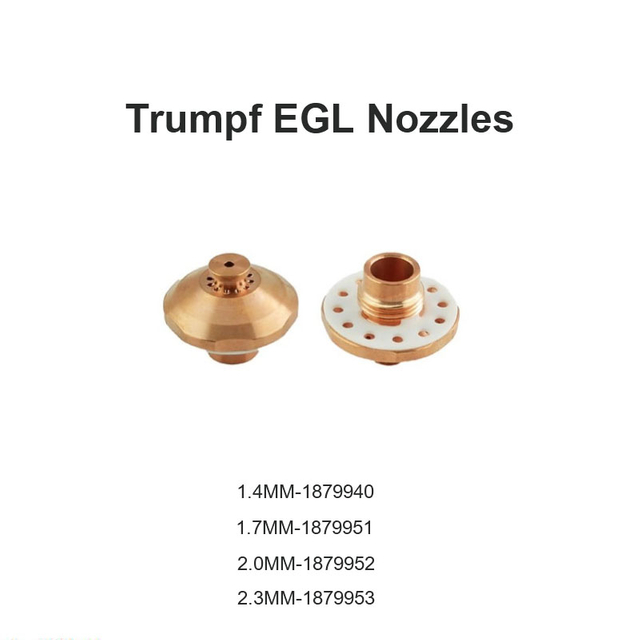 Vòi phun EGL của Trumpf