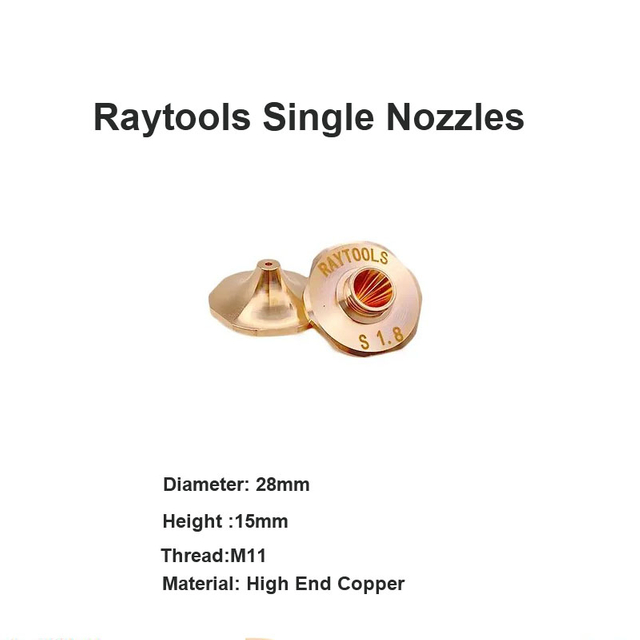 Đầu phun đơn Raytools S1.8