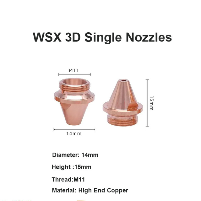 Đầu phun đơn WSX 3D