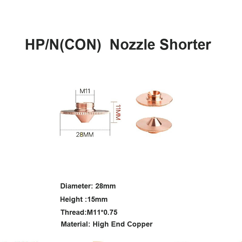 HP/N(CON) Nozzle Shorter