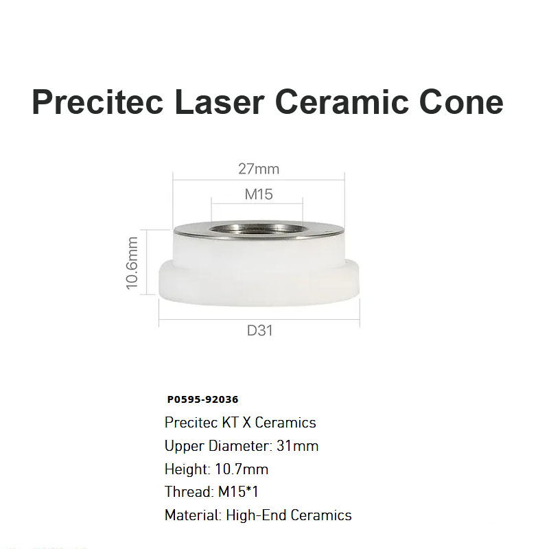 Precitec Laser Ceramic Cone D31mm H10.7mm