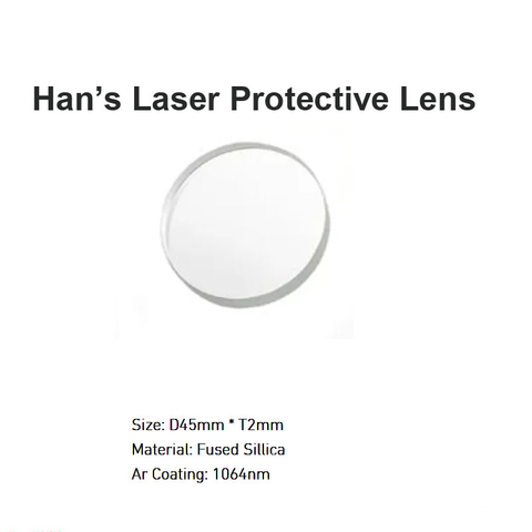 Han’s Laser Protective Lens D45 *T2mm