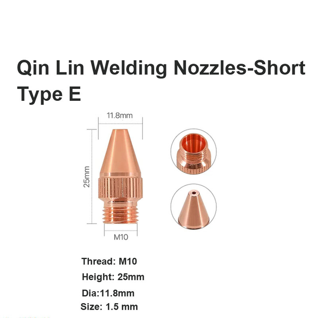 Qin Lin Welding Nozzles-Short Type E