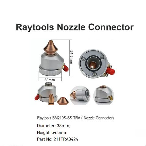 Raytools Nozzle Connector for BM210S-SS TRA