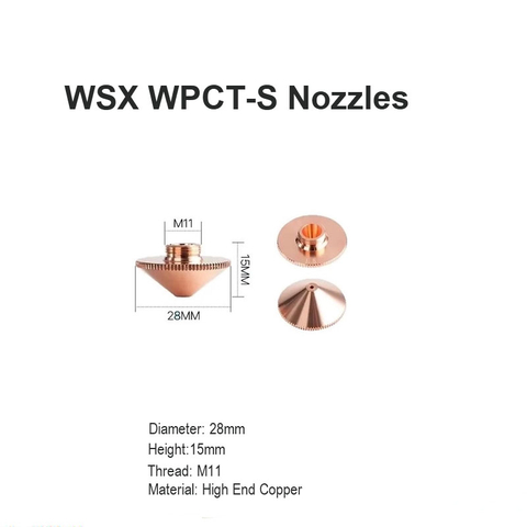 WSX WPCT-S Nozzles