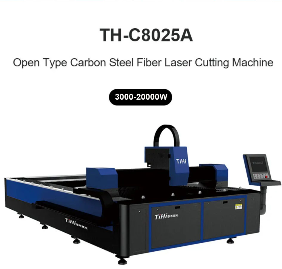 Máy cắt Laser sợi đơn nền tảng loại mở TH-C3015A /TH-C4020A/TH-C6020A/TH-C8025A/TH-C12025A