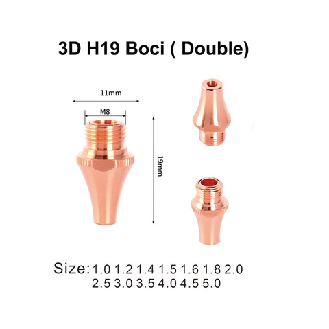 Đầu phun hai lớp 3D H19 Boci
