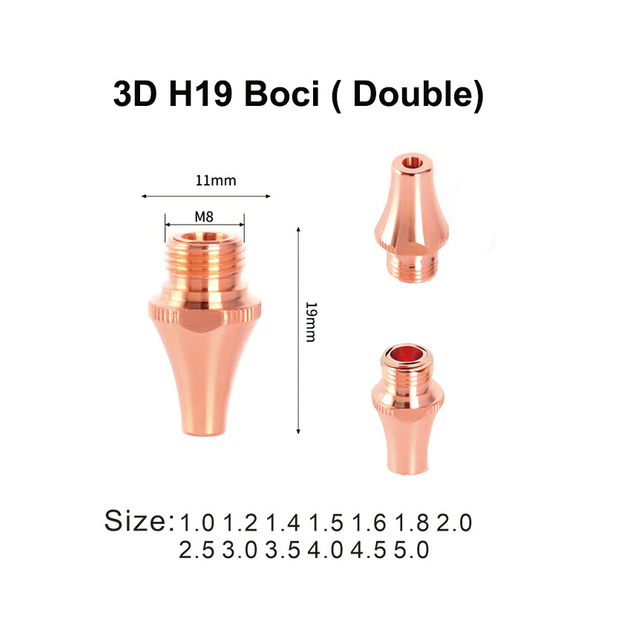 Đầu phun hai lớp 3D H19 Boci