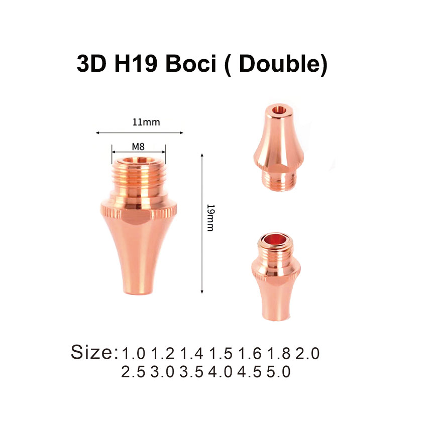 Đầu phun hai lớp 3D H19 Boci