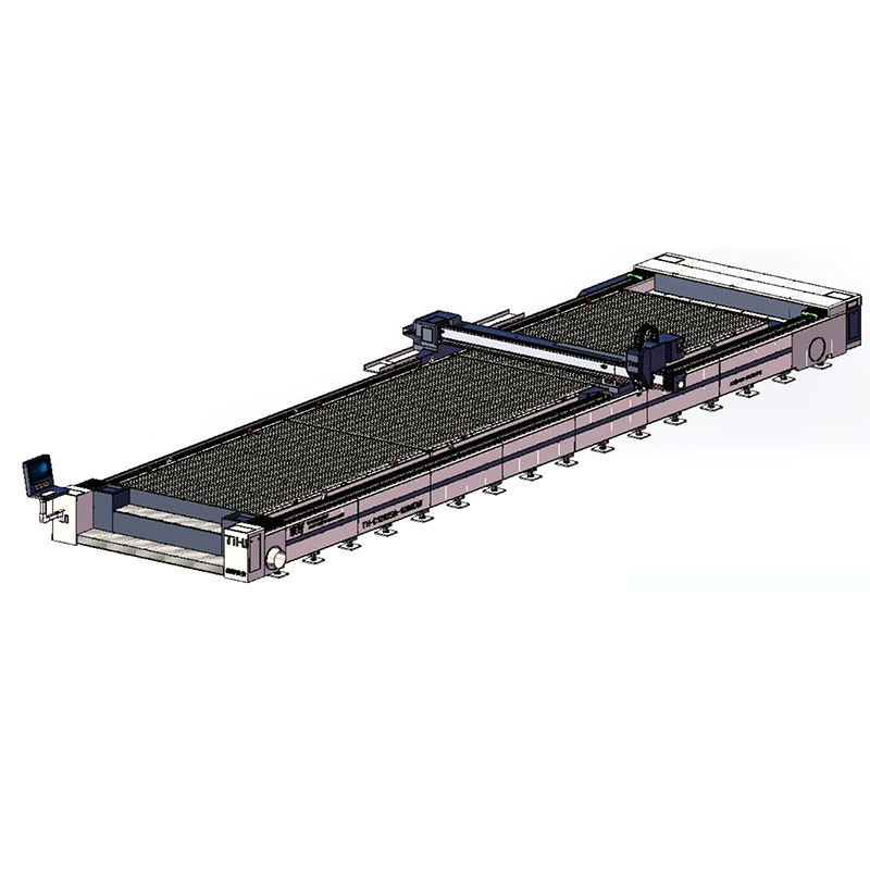 Máy cắt laser đường ray mặt đất khổ lớn TH-C12025A